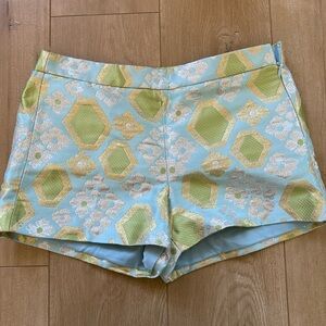 J. Crew Collection Jacquard shorts.